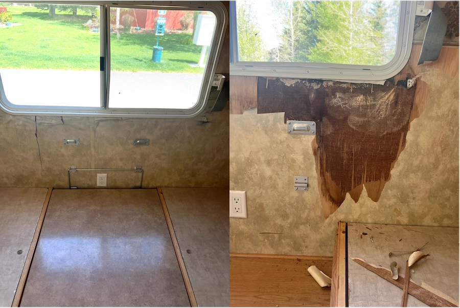 Building science on wheels - moldy walls